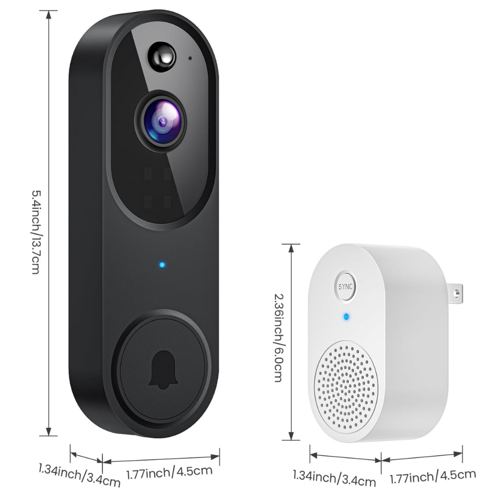 Wireless WiFi Video Doorbell Camera