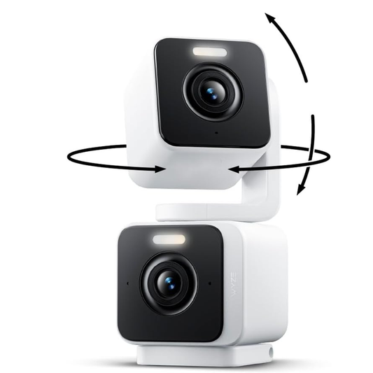 Duo Cam Pan 2K Security Camera