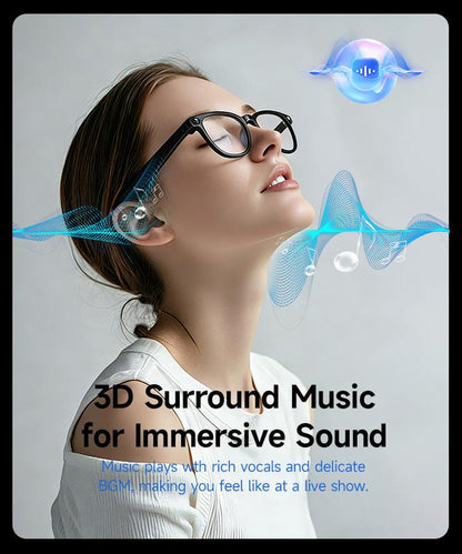 HIRO Smart AI Camera Glasses with 8MP Resolution Convenient Button Touch Adjustment for Travel Outdoor Adventures Hands-Free Photography 160+Languages Real-Time Translation Bluetooth Wireless Wearable Video Recording Gift Multifunctional Audio Sunglasse