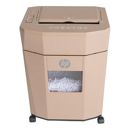 HP 100-Sheet Autofeed Finecut Shredder with Dropdown 3.8-Gallon Bin