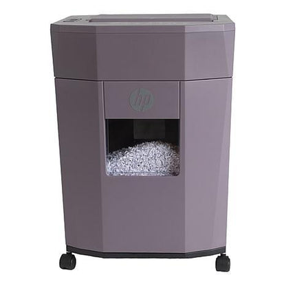 HP 100-Sheet Autofeed Finecut Shredder with Dropdown 3.8-Gallon Bin