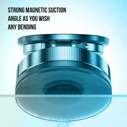360° Rotating Magnetic Phone Holder with Suction Cup Magsafe-Compatible Mount for Car Mirror Gym or Makeup Use Portable and Adjustable Compatible with Iphone 11 and Newer Models